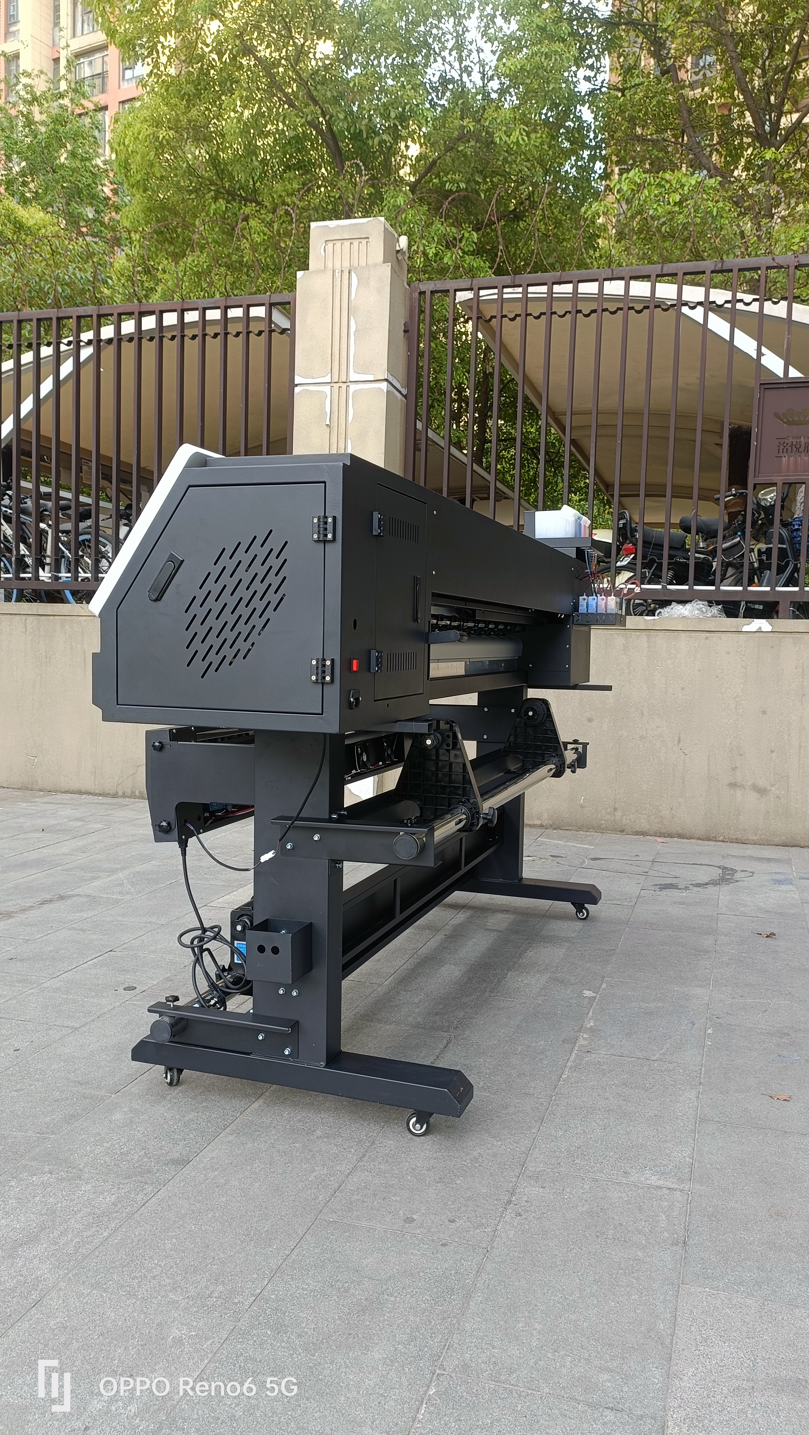 High speed roll multicolor Ink - огляд і ціна Commercial Vinyl Printing Machine