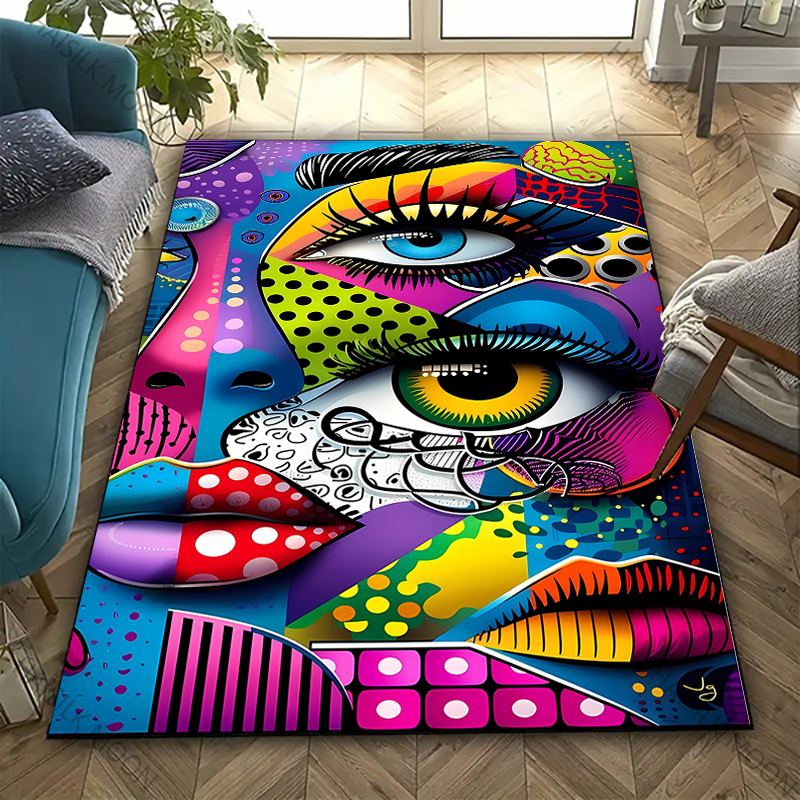 3D HD Printing Pop Art Colorfu - огляд і ціна Hall Commercial Printing