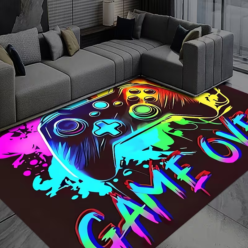 Gamepad Pattern Carpet Lock Ed - огляд і ціна Hall Commercial Printing