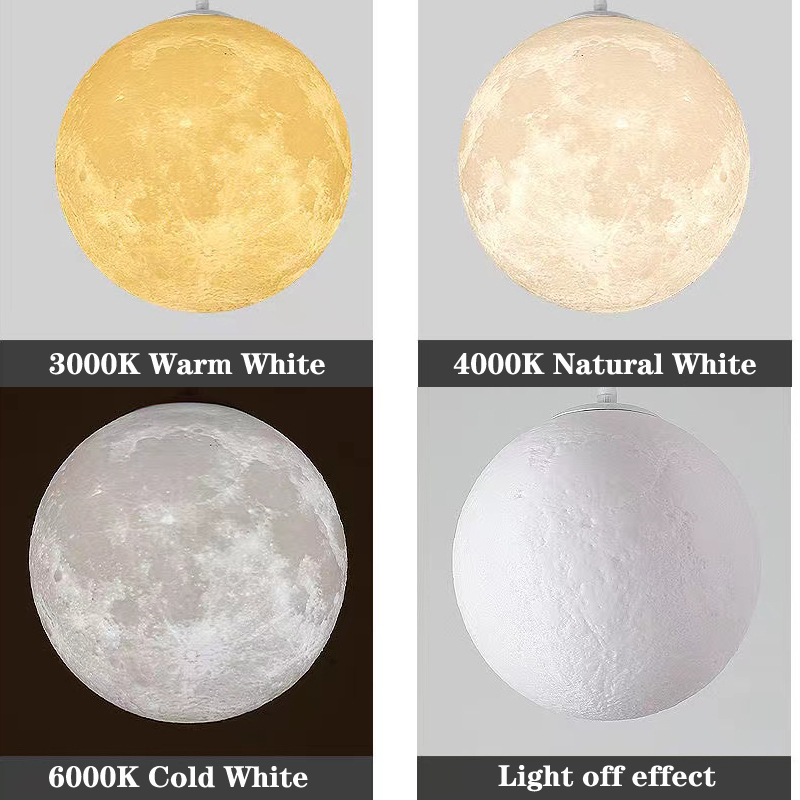 Creative 3D printed moon chand - огляд і ціна Hall Commercial Printing