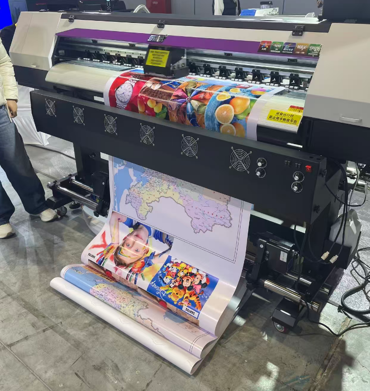 Flex Banner Printing Machine E - огляд і ціна Commercial Vinyl Printing Machine